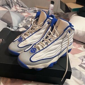 Jordan Pro Strong White/Racer Blue-Wolf Grey